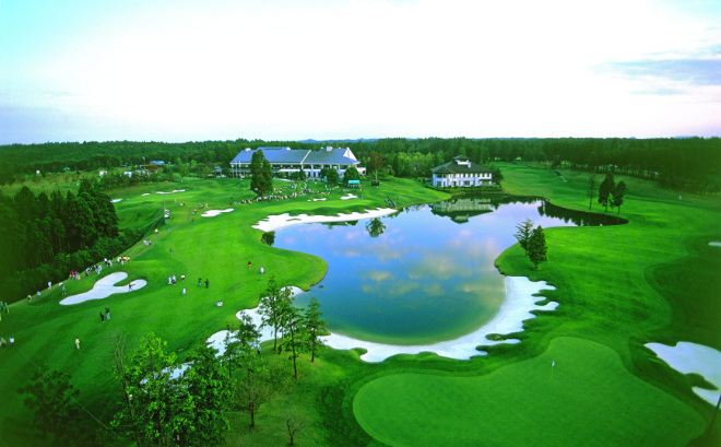 Der Caledonia Golf Club liegt etwa 40 km östlich von Tokio. Fotocredit: LIV Tour